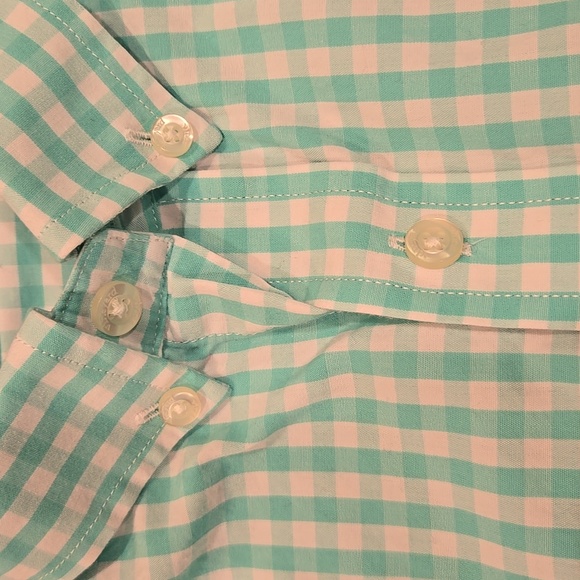 VINEYARD VINES BOY'S "WHALE SHIRT" BUTTON DOWN LONG SLEEVE GINGHAM  SIZE SMALL.. - Picture 10 of 11